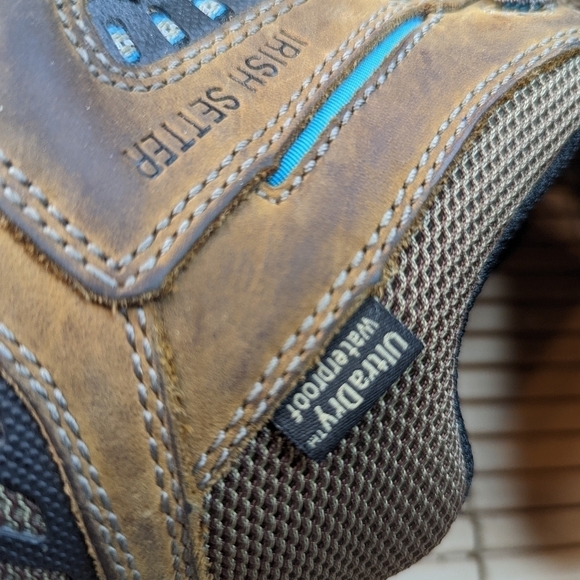 Red Wing Irish Setter TWO HARBORS 84204 hiking aluminum toe Waterproof shoes. Wo - Picture 8 of 11